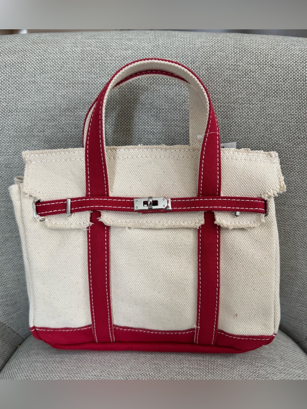 Sunwin Madaket Small Classic Tote Bag Red